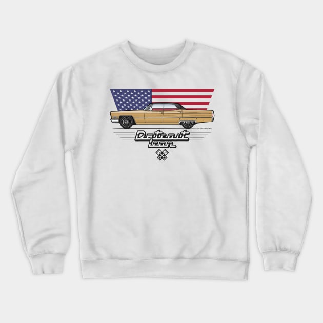 Gold 1968 Crewneck Sweatshirt by JRCustoms44